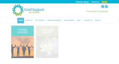 Desktop Screenshot of griefsupportnet.org